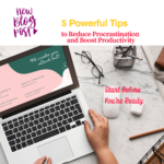 woman doing work, avoiding procrastination